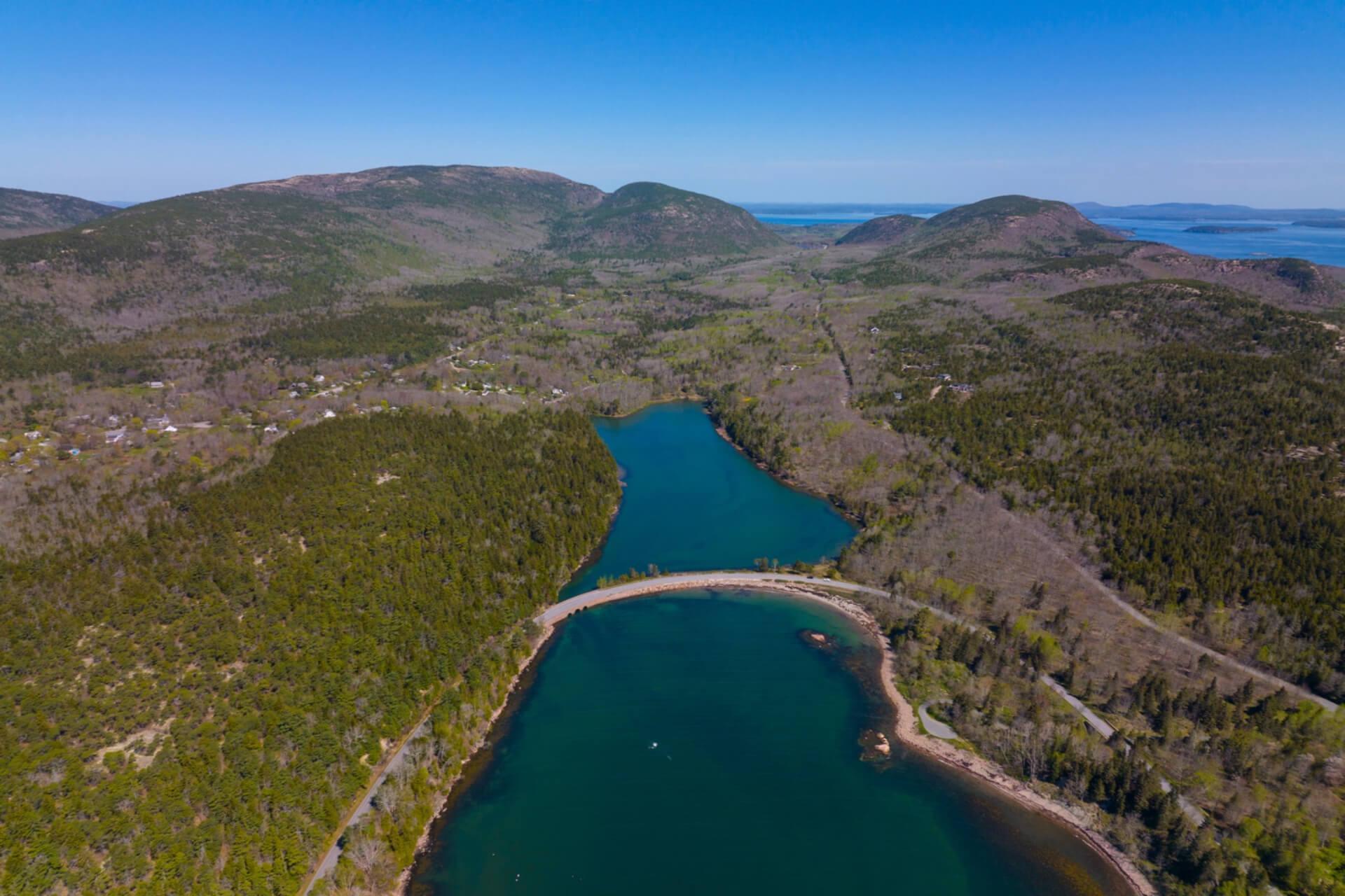 Motorcycle: Motorcycle through Acadia All-American Road